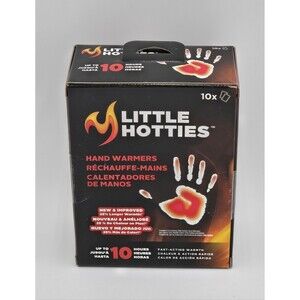 Little Hotties Hand Warmers Up to 10 hours of heat Air-activated (10 Pairs) New